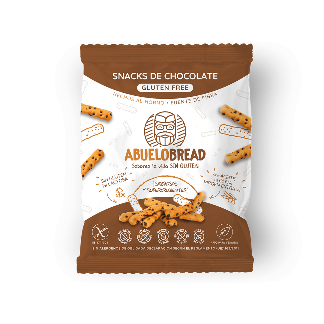 paquete snack chocolate