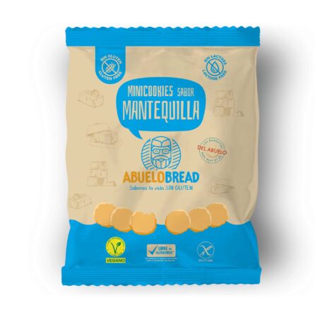 Minicookies sabor Mantequilla | <br> Caja 10udsX130gr
