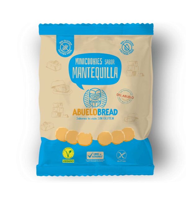 Minicookies sabor Mantequilla | <br> Caja 10udsX130gr