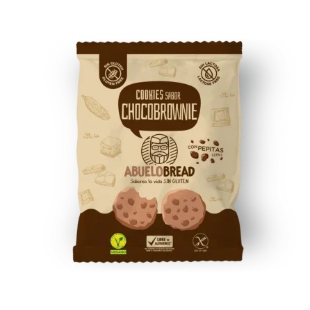 Cookies sabor Chocobrownie | <br> Caja 10udsX150gr