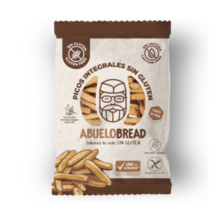 Picos integrales sin gluten | <br> Caja 12udsX80gr
