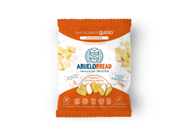 Snacks de Queso | <br> Caja 12udsX50gr
